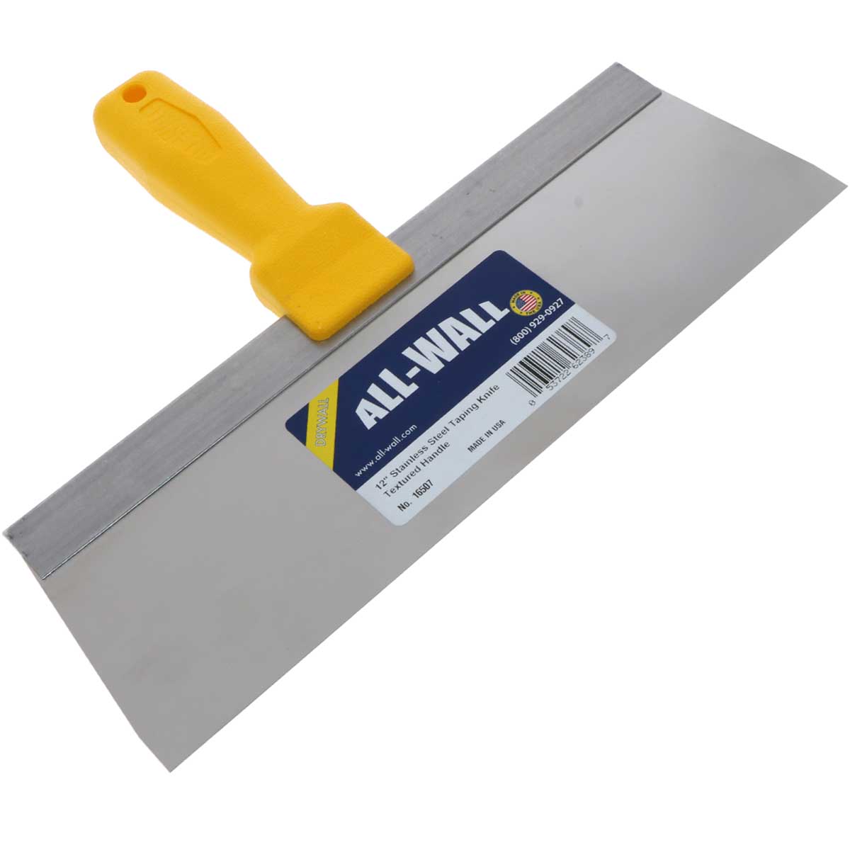 All-Wall 12" Stainless Steel Taping